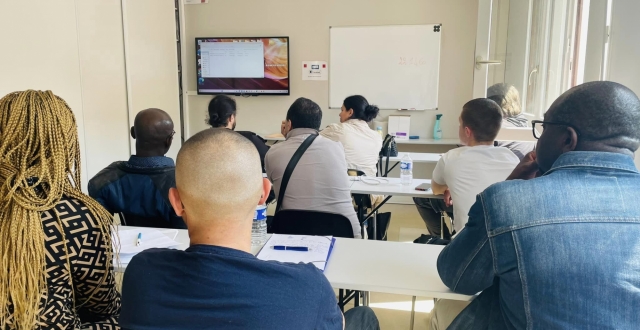 Nouveaux stagiaires en formation TFP APS